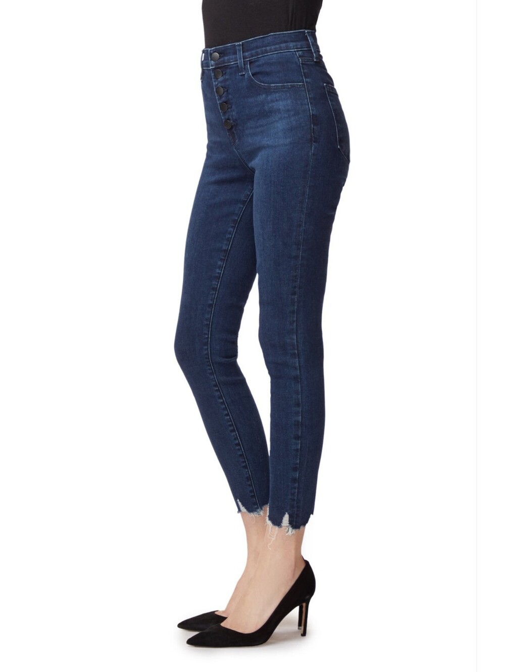NWT J Brand Lillie High Rise Crop Skinny in Egotism PhotoReady HD Jeans 31